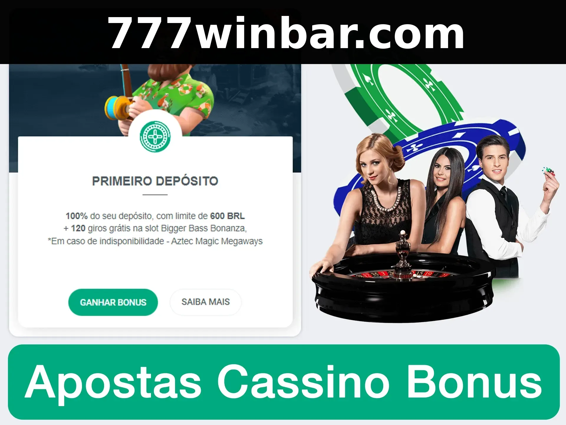 Bônus de cadastro primeira inscricao cassino