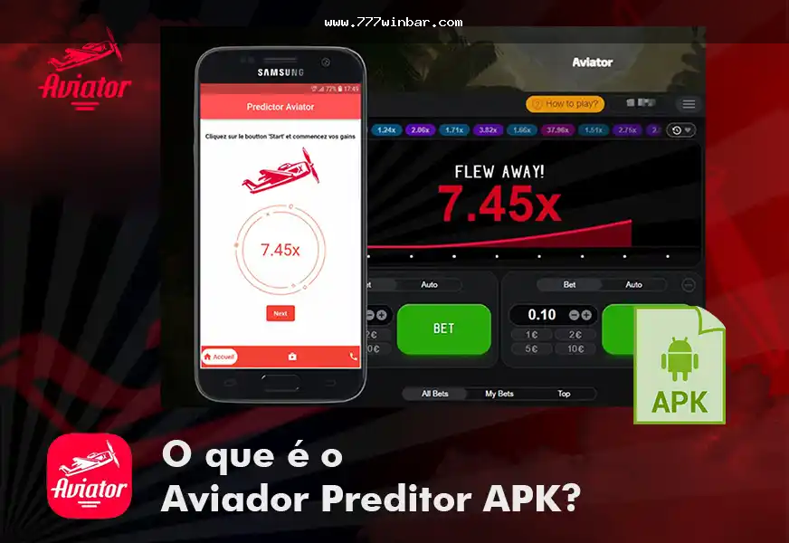 Aviator APK e acesso móvel na 777win Brasil