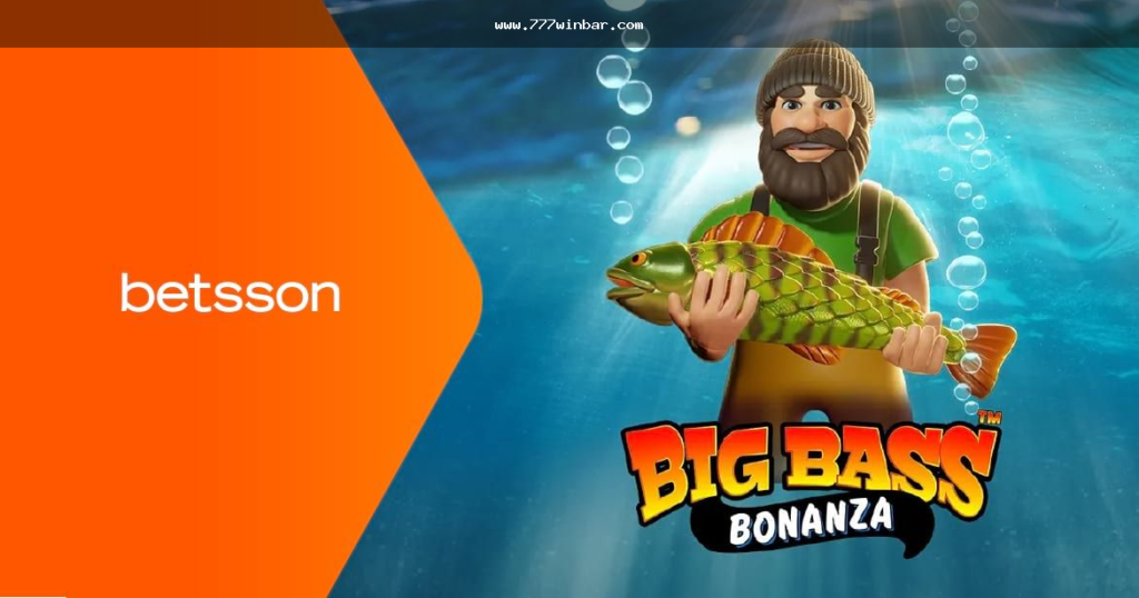 Tela de slot com tema de pesca sendo analisada antes da aposta