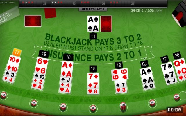 Blackjack Multihand