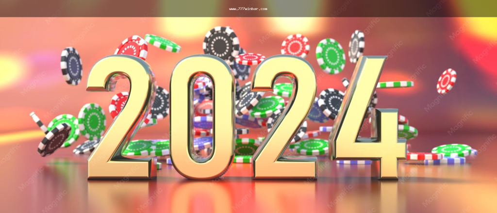 Imagem: ambiente digital com tema de ano novo, cassino online e apostas esportivas na 777win Brasil
