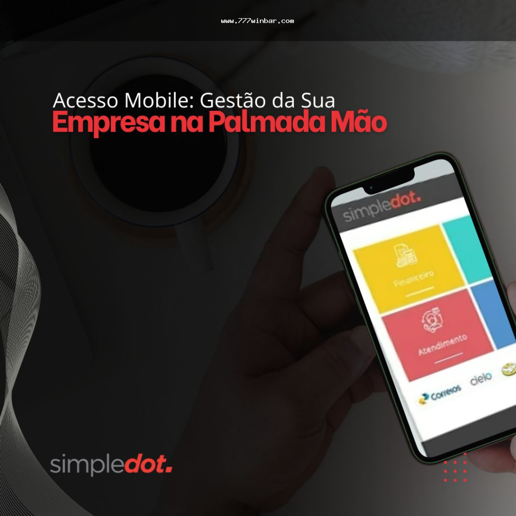 Imagem placeholder: acesso mobile e gestão de banca na 777win Brasil