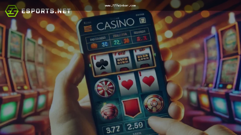 Pessoa acessando conta de cassino online com atenção a senha e segurança digital